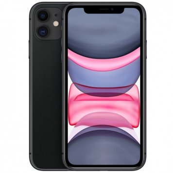 Вживаний Apple iPhone 11 64 GB Black Neverlock (Ідеальний стан) 575811 фото